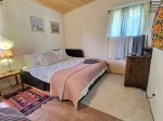 Peacefully Quiet Guest Bedroom with Smart TV